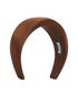 Prada Padded Satin Headband, front view